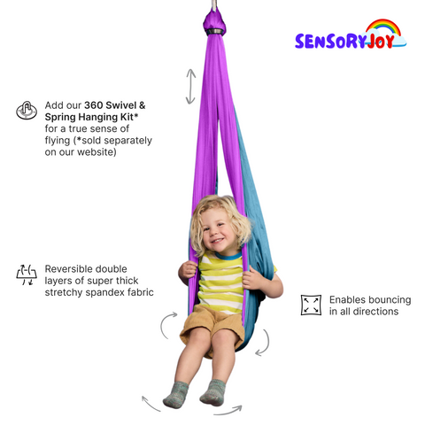 Sensory Joy™ Reversible Cuddle Swing